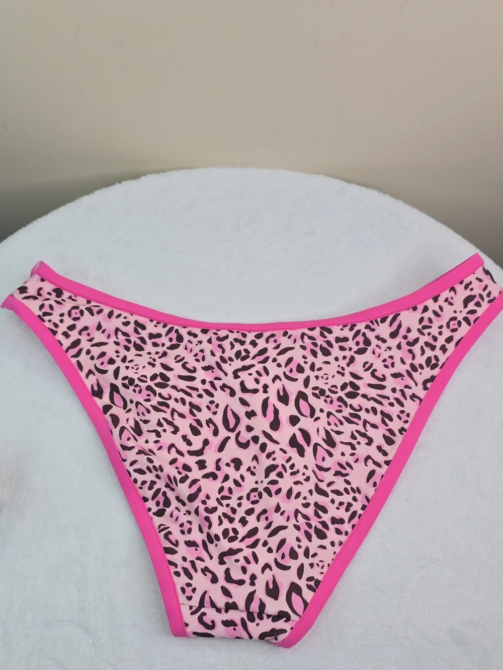 PINK by Frankies Bikinis Golden Hour Cheeky Bikini Bottom Sz XL